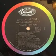 LP - Wayne Newton - Song Of The Year - Wayne Newton Style - Mono
