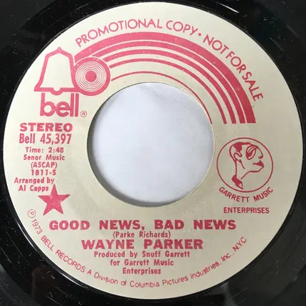 Wayne Parker - Good News, Bad News