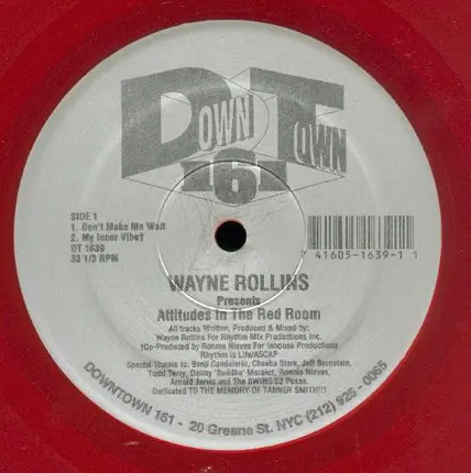 Wayne Rollins - Attitudes In The Red Room
