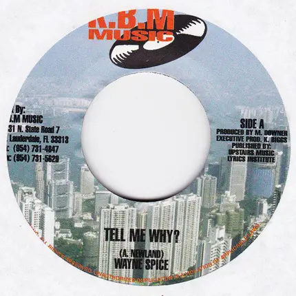 Wayne Spice / Ventura - Tell Me Why? / Chapel