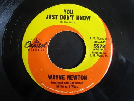 Wayne Newton - After The Laughter / You Just Don't Know