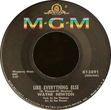 Wayne Newton - Like Everything Else