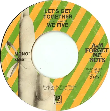 We Five - You Were On My Mind / Let's Get Together