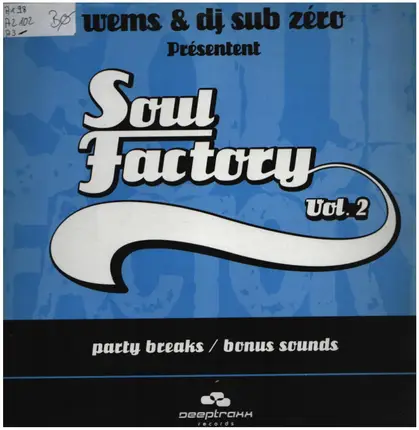Wems & DJ Sub Zero - Soul Factory Vol. 2