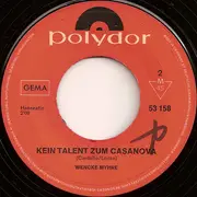 7inch Vinyl Single - Wencke Myhre - Abendstunde Hat Gold Im Munde / Kein Talent Zum Casanova