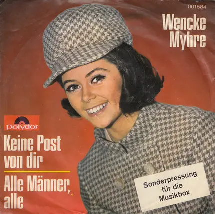 Wencke Myhre - Keine Post Von Dir / Alle Männer, Alle
