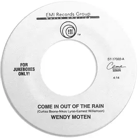 Wendy Moten - Come In Out Of The Rain