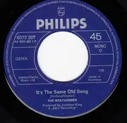 7'' - Weathermen - It's The Same Old Song
