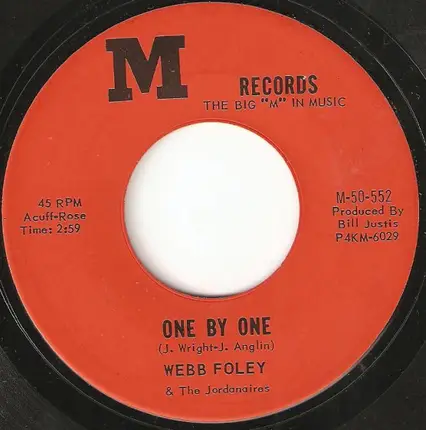Webb Foley & The Jordanaires - Strange Little Girl / One By One