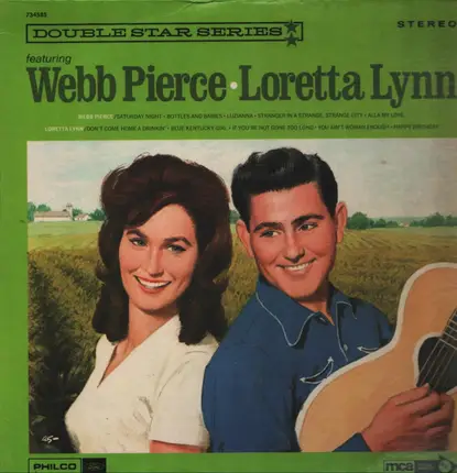 Webb Pierce , Loretta Lynn - Double Star Series