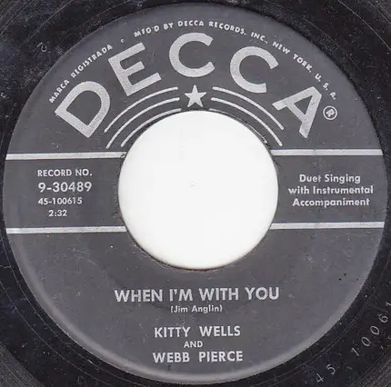 Webb Pierce And Kitty Wells - One Week Later