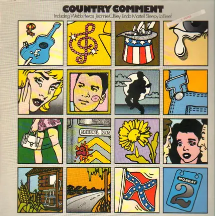 Webb Pierce, Jeannie C. Riley, Linda Martell, Sleepy La Beef - Country Comment