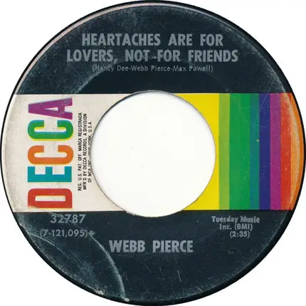 Webb Pierce - Tell Him That You Love Him