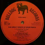 LP - Webb Pierce - The Great Songs Of Webb Pierce
