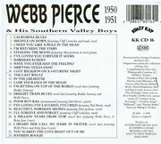CD - Webb Pierce - The Unavailable Sides 1950-1951