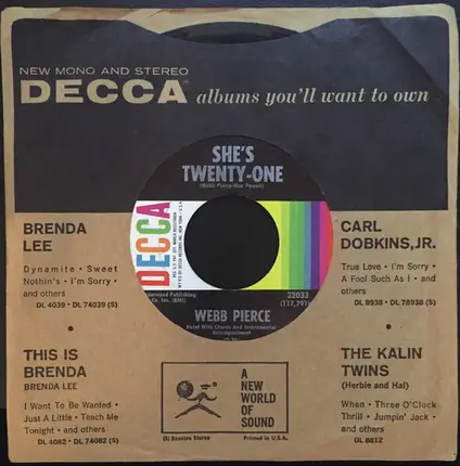 Webb Pierce - Where'd Ya Stay Last Night