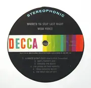 LP - Webb Pierce - Where'd Ya Stay Last Night