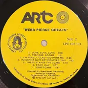 LP - Webb Pierce - Greats