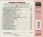 CD - Webb Pierce - Honky Tonk Song - 22 Country Hits