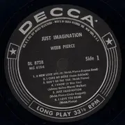 LP - Webb Pierce - Just Imagination - Mono