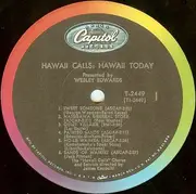LP - Webley Edwards - Hawaii Today - Mono