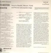 LP - Webster Booth - Arias by Handel, Mozart, Verdi, Puccini