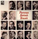 LP - Webster Booth, John Coates, Ben Davies - Famous British Tenors