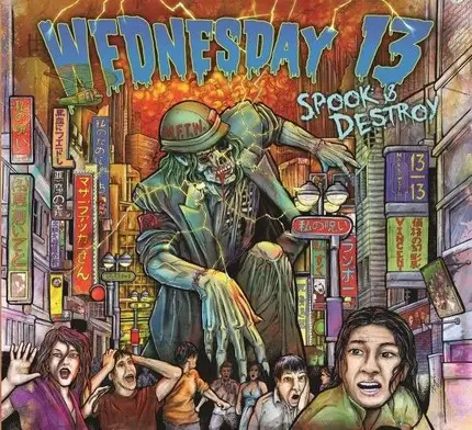 WEDNESDAY 13 - SPOOK & DESTROY EP