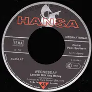 7inch Vinyl Single - Wednesday - Land Of Milk And Honey / Custer's Last Dream