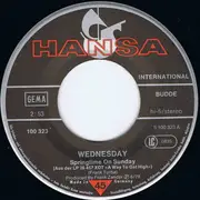 7inch Vinyl Single - Wednesday - Springtime On Sunday