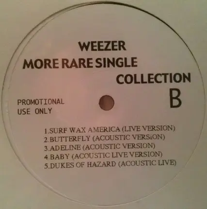 Weezer - More Rare Single Collection