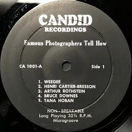 Weegee, Henri Cartier-Bresson, Arthur Rothstein, Bruce Downes, a.o. - Famous Photographers Tell How