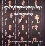 12inch Vinyl Single - Weekend Featuring Salva Albiach - Give Me Answers - wine red pressing
