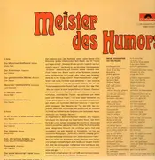 LP - Weiß Ferdl , Liesl Karlstadt , Karl Valentin , Otto Reutter - Meister des Humors