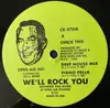 12inch Vinyl Single - We'll Rock You - Check This