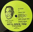 12inch Vinyl Single - We'll Rock You - Check This