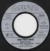 7inch Vinyl Single - Well Well Well - Back To You