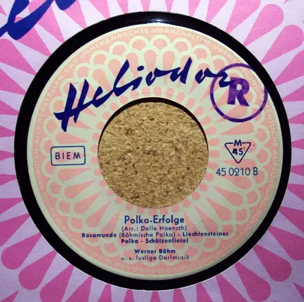 Werner Böhm Und Seine Lustige Dorfmusik - Klingeling-Polka / Polka-Erfolge