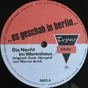LP - Werner Brink - Es Geschah In Berlin