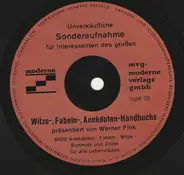 Werner Finck - Discophile Rarität Präsentiert Von Werner Fink Aus Der MVG-Neuerscheinung Witze- Fabeln- Anekdoten-