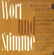 Werner Krauß / Heinrich George - Wort Und Stimme