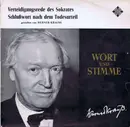 LP - Werner Krauß - Verteidigungsrede des Sokrates / Schlußwort Nach Dem Todesurteil