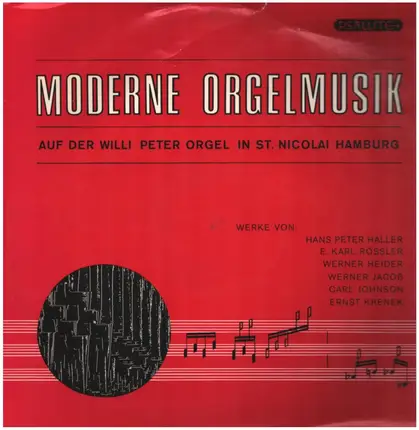 Werner Jacob - Moderne Orgelmusik