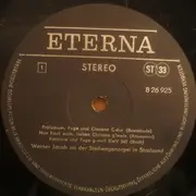 LP - Werner Jacob - Die Stellwagenorgel Der Marienkirche Zu Stralsund