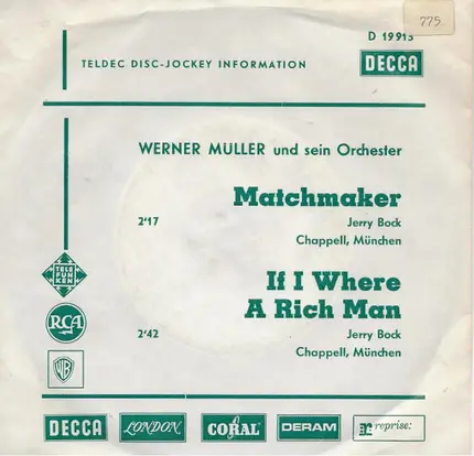 Werner Müller Und Sein Orchester - Matchmaker
