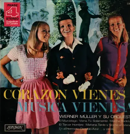 Werner Müller Und Sein Orchester - Corazón Vienés - Música Vienesa