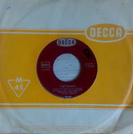 Werner Müller Und Sein Orchester - Café Oriental / Ilissos