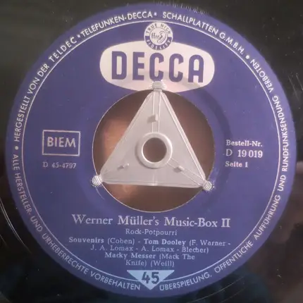 Werner Müller - Werner Müller's Music-Box II