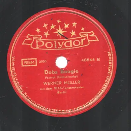 Werner Müller Mit Dem RIAS Tanzorchester - Sport und Musik / Dobs Boogie