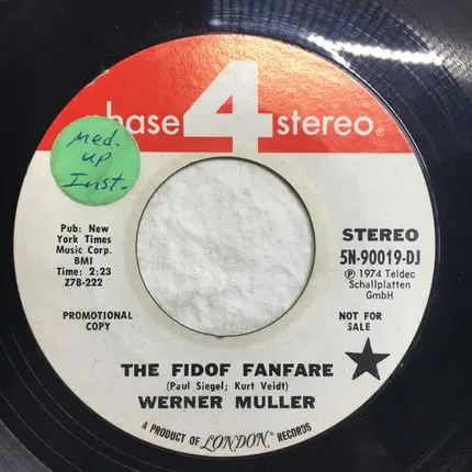 Werner Müller - The Fidof Fanfare